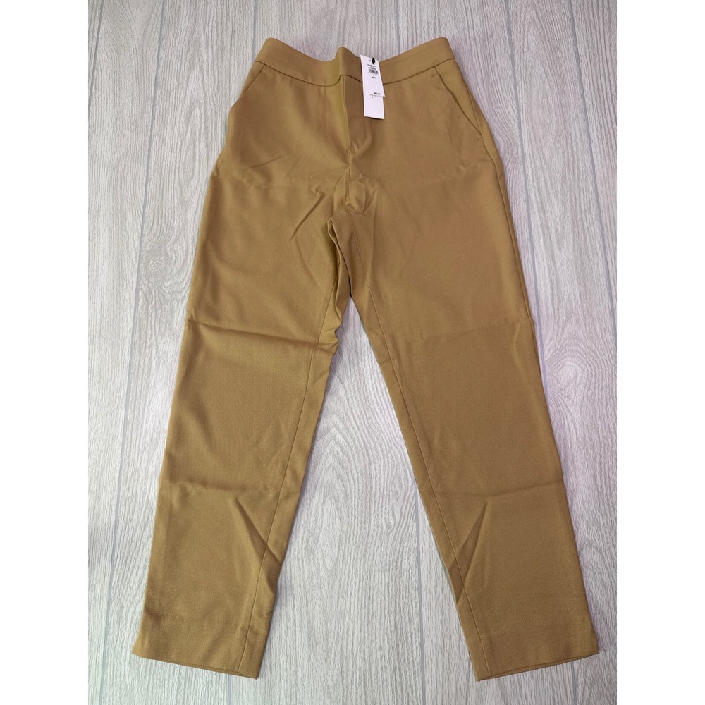 Banana Republic Hayden Tapered Ankle Pants Camel Tan High Rise 0 Petite 739750